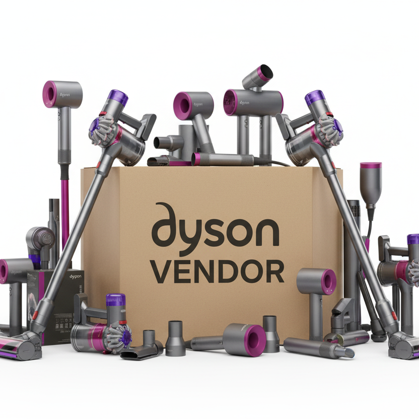 Dyson Vendor Box with Multiple Products