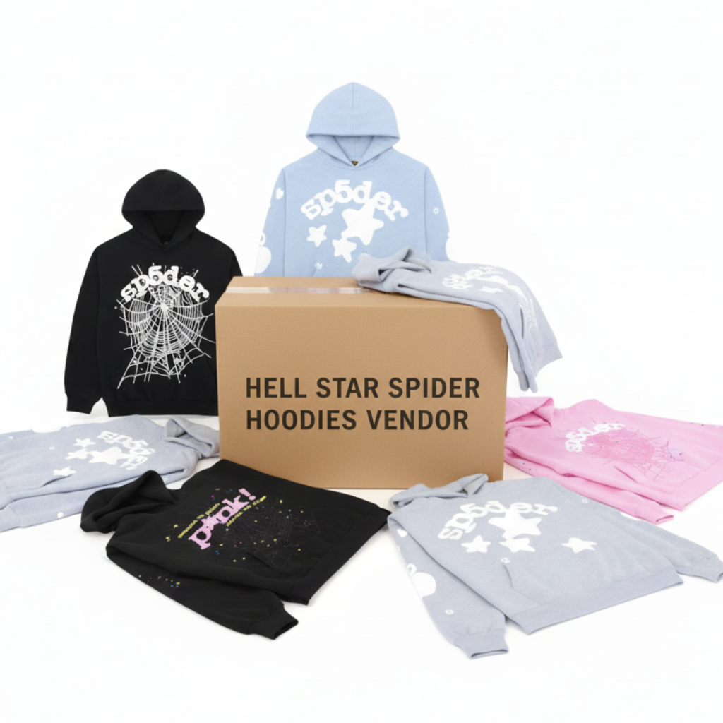 Hell Star Spider Hoodies Vendor